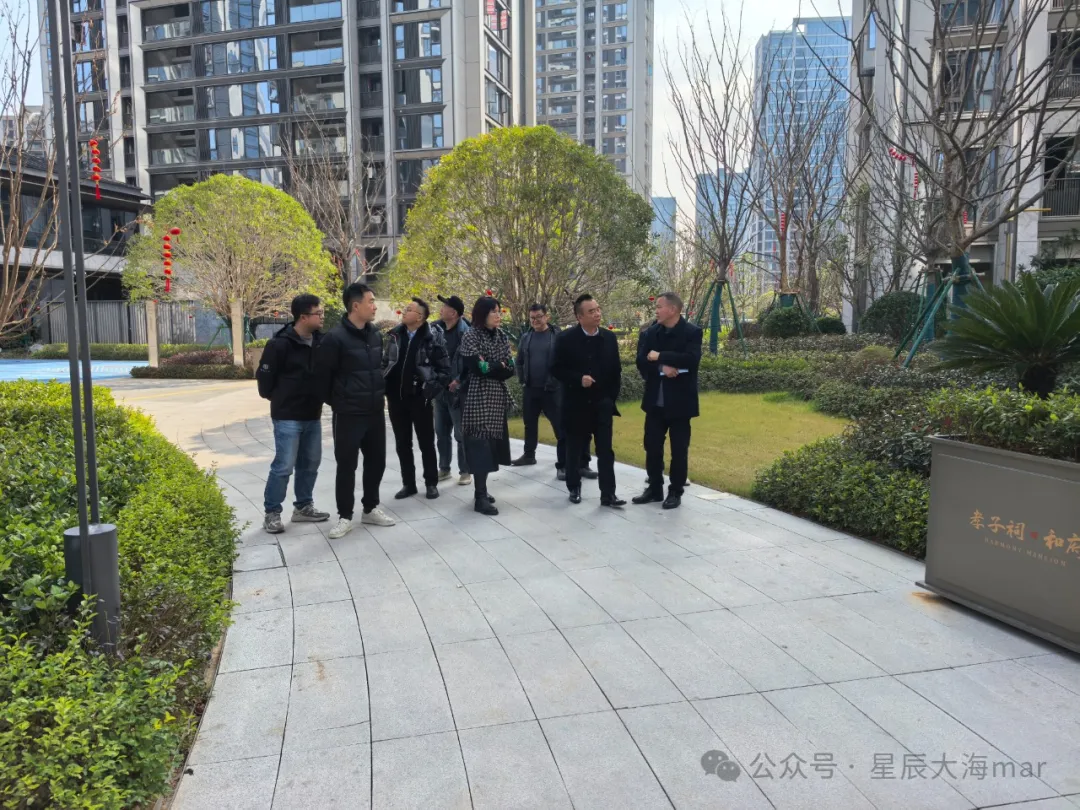 玛尔星宸公司董事长姚天平一行赴浙江义乌国际商贸城考察