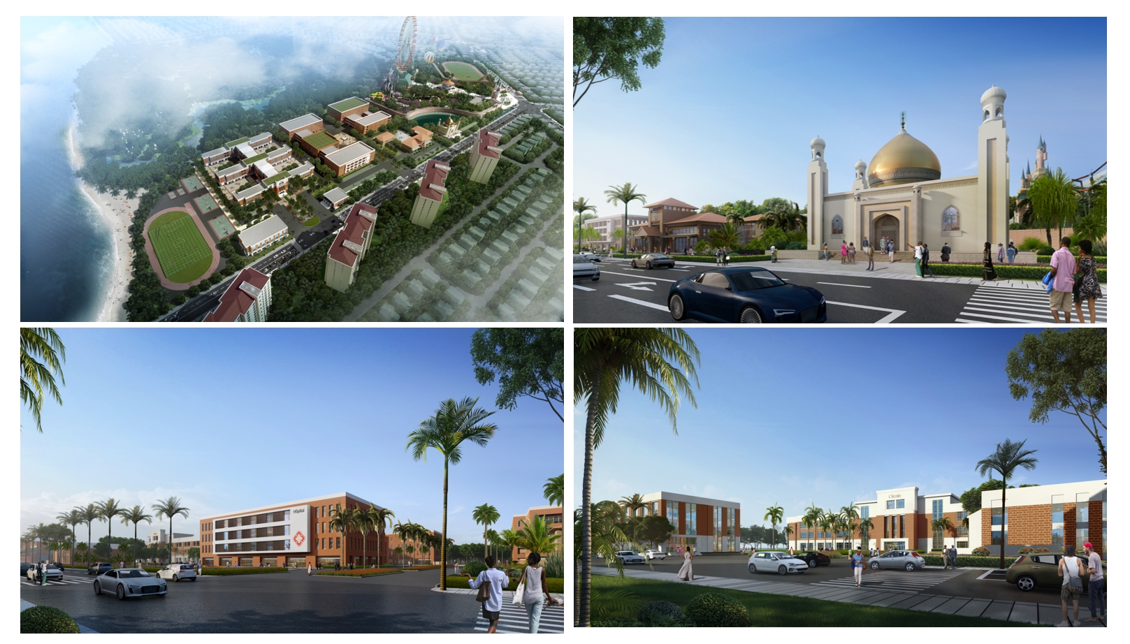 红树林公园效果图